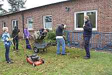 Mit Eifer waren die Sch&uuml;ler dabei.