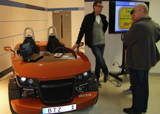 Highlight beim Schweißerfrühstück - aus Alu und Carbon.